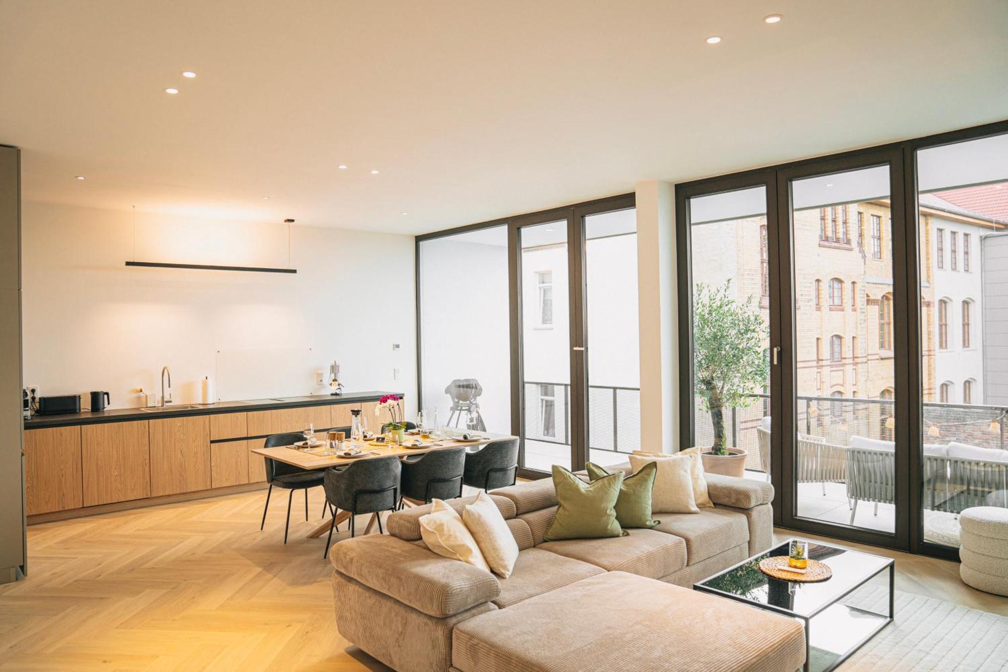 Rr - Penthouse - Luxe 105 Qm - Central - Wifi Magdeburgo Exterior foto